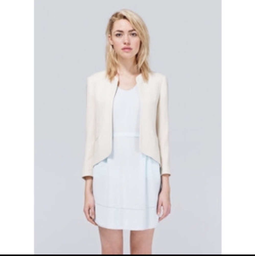 Aritza Wilfred Cream Blazer Size 8